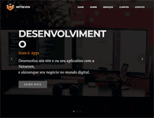 Tablet Screenshot of netseven.com.br